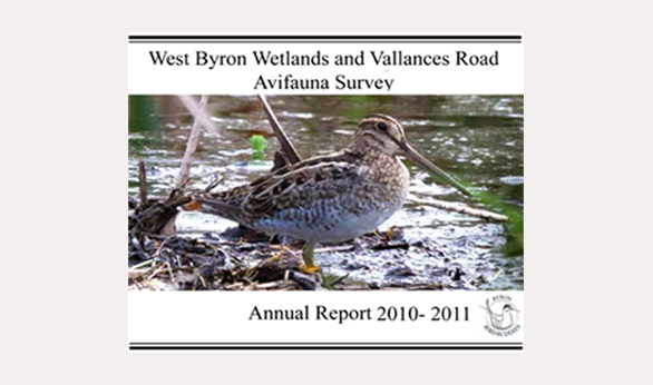 Monitoring Report: West Byron Wetlands and Vallances Road Avifauna Survey (2010-2011)